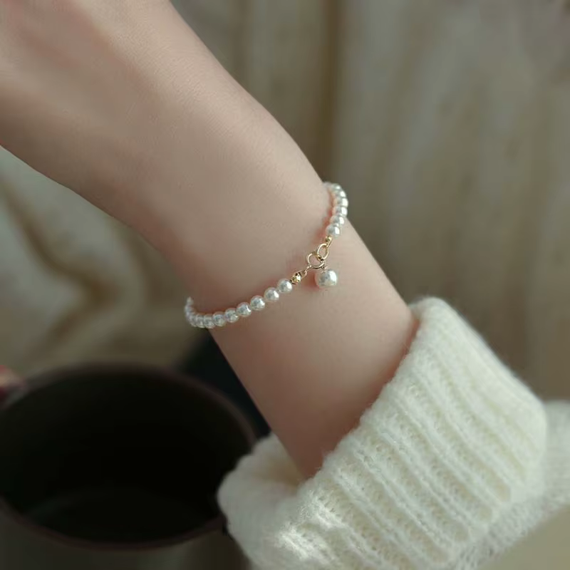 Pulsera de Plata Premium con Perlas de Agua Dulce