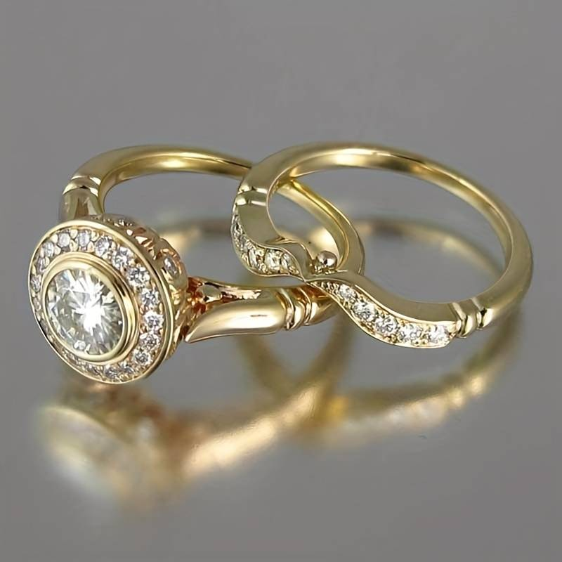 Anillo Vintage Angelique con Zircón